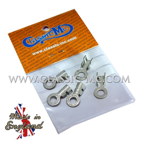 TERMINAL, RING 5 MM UN-ISOLATED 5 PCS