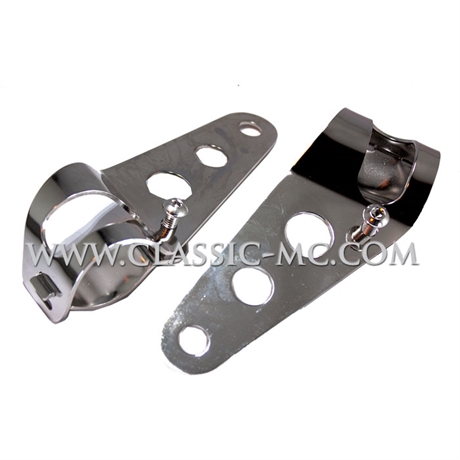 H/LAMP BRACKET SET, 30-42 MM STAINLESS