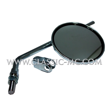 MIRROR, ROUND CHROME 10 MM TAP