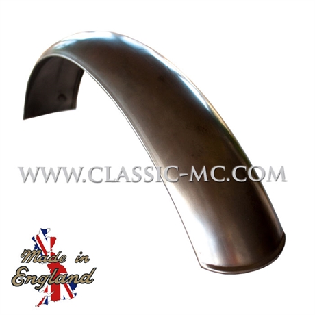 MUDGUARD FRONT, 19" RAW W/LIP