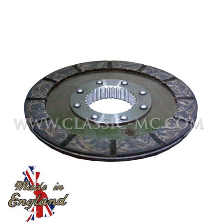 CLUTCH FRICTION PLATE, T150/T160 UK MADE