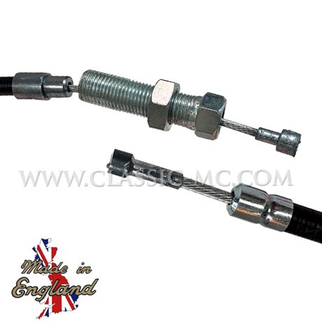 CLUTCH CABLE, 1360+80 MM P/U 1953-54 PEAR