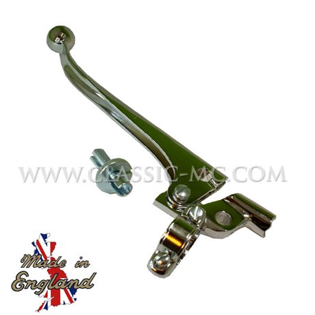 7/8" CLUTCH LEVER, BALL END/MIRROR T140/T160