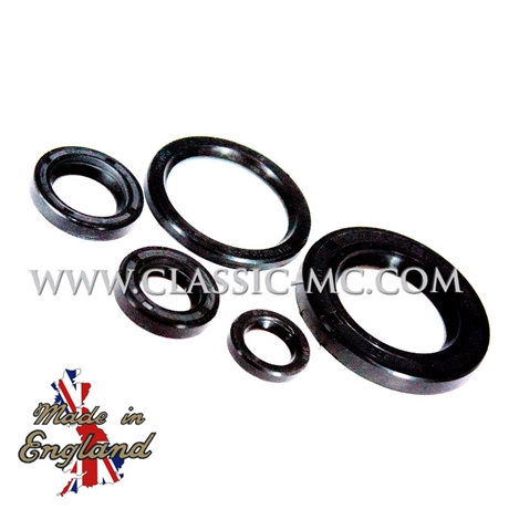 OIL SEAL SET, BSA A65 1962-73