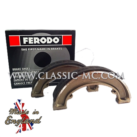 BRAKE SHOES 7", F/R 1968-70 FERODO (FSB924)