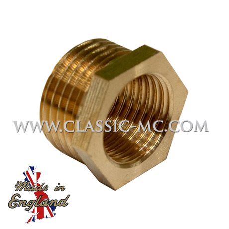 ADAPTOR, PETROL TAP 1/4-3/8"