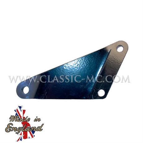 BRACKET, FOOTREST/SILENCER R/H UNIT 500