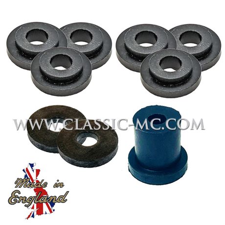 RUBBER MOUNT SET, OILTANK/COVER 1963-65