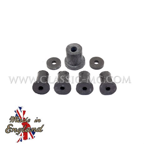 RUBBER MOUNT SET, OILTANK/COVER 1969-70