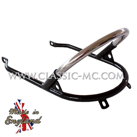 MUDGUARD REAR STAY, 1970 2 TAB TR6/T120