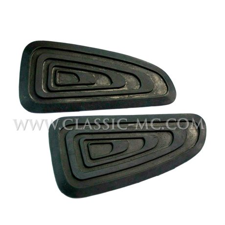KNEE GRIP SET 1971-78, T140 UK GLUE-ON