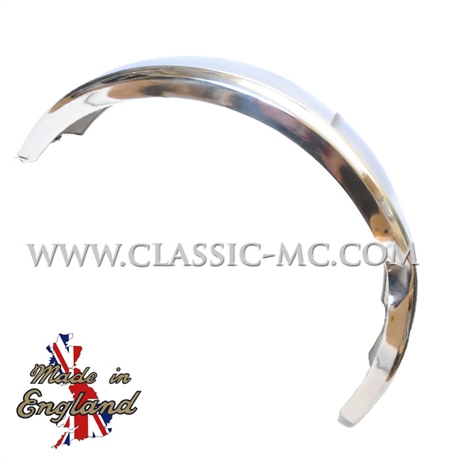 MUDGUARD FRONT, 1973-75 6-HOLE CHROME