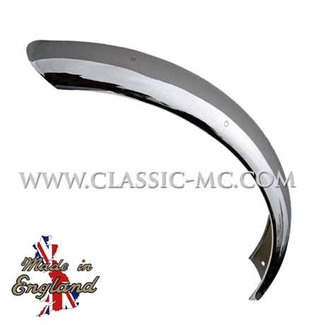 MUDGUARD FRONT, 1976-78 5-HOLE CHROME