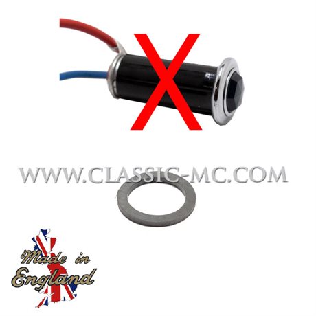 CONTROL LAMP, RUBBER SEAL