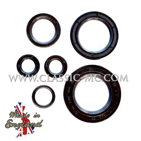 OIL SEAL SET, UNIT 650/750 1972-83 5-SP