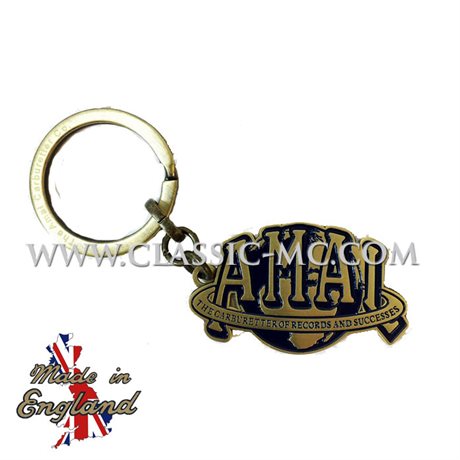 KEYRING, AMAL LOGO ENAMEL