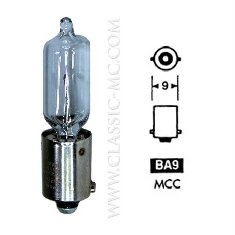 BULB BA9S, 12V 21W HALOGEN