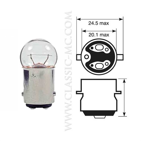 BULB BAY15D, 12V 21/5W SMALL