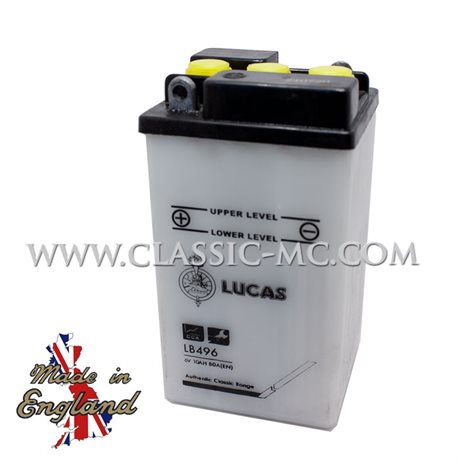 BATTERY 6V 10AH LUCAS