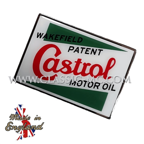 CASTROL CLASSIC OIL ENAMEL SIGN