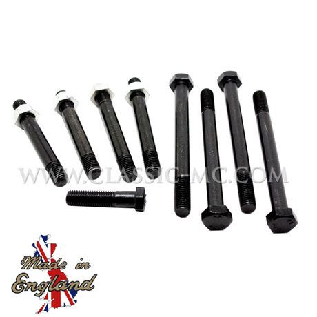 HEAD BOLT SET, BSA A50/A65 1968-70