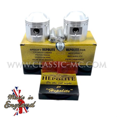 76 MM 8,5:1 +0,40 PISTON SET, UNIT 750 HEPOLITE