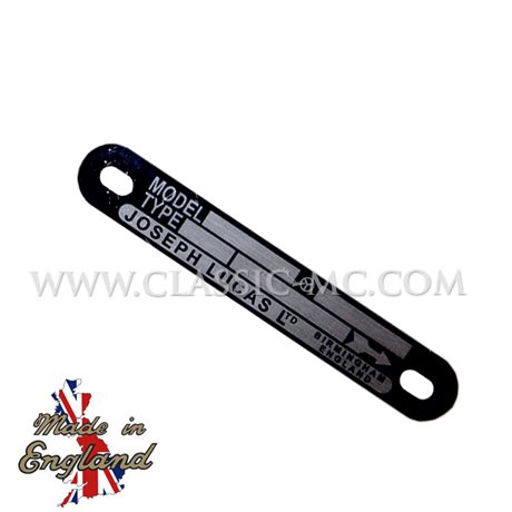 MAGNETO LABEL, K2FC CLOCKWISE BLACK