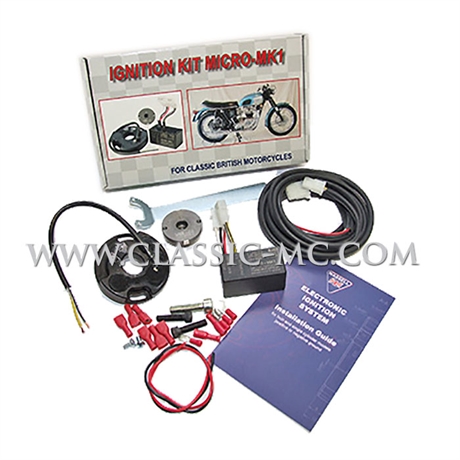 WASSEL IGNITION KIT, TWIN/SINGLE 12V