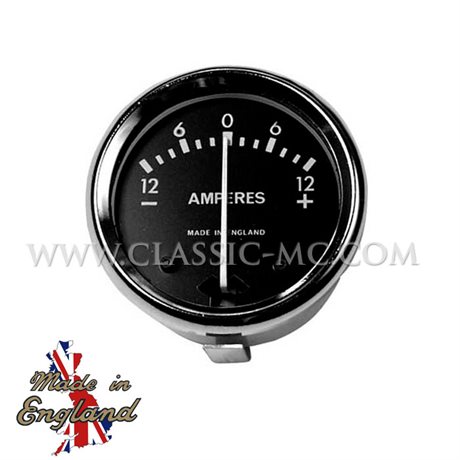 A-METER 1-3/4" 12-0-12, BLACK
