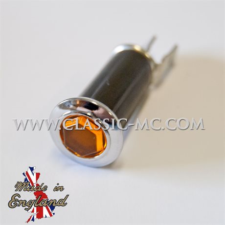 CONTROL LAMP, AMBER HEXAGONAL