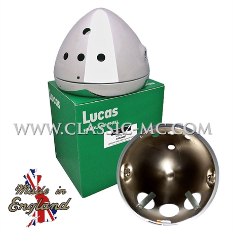 7" H/LAMP SHELL, 1973-78 LUCAS (1B-3L-3IN)