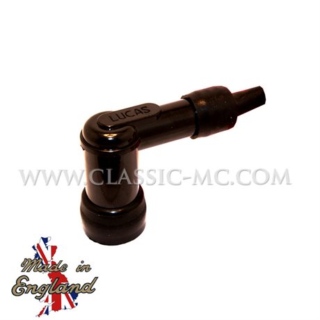 SPARK PLUG CAP, 5 OHM LUCAS CLASSIC