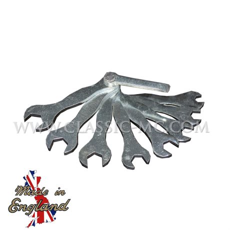ENGINE TOOL, MAGNETO SPANNERS 8 PCS