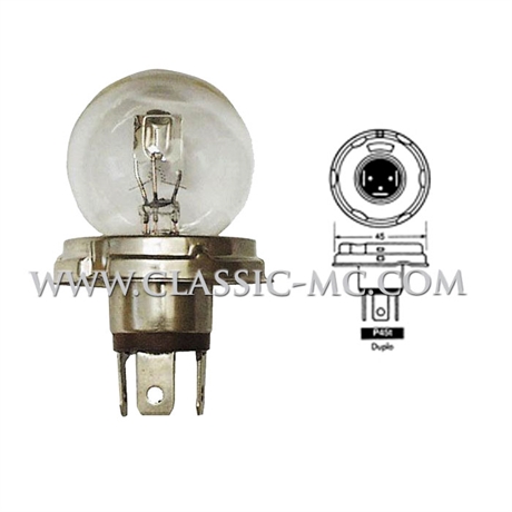 BULB P45T, 6V 45/40W