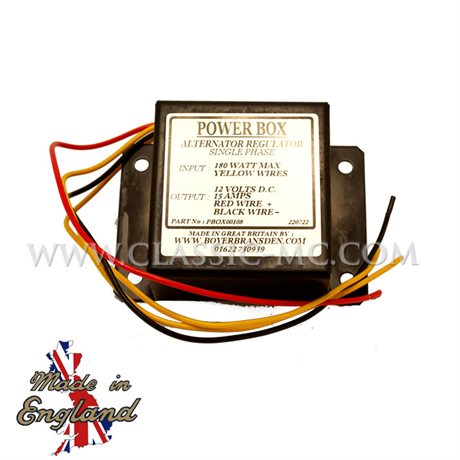 REGULATOR 1-PHASE, 12V 200W BOYER