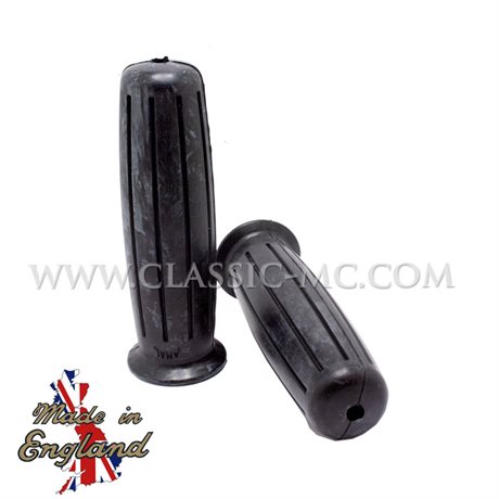 7/8" HANDLEBAR RUBBER, AMAL 366 BLACK