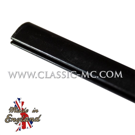 SEAT COVER TRIM, PLASTIC BLACK